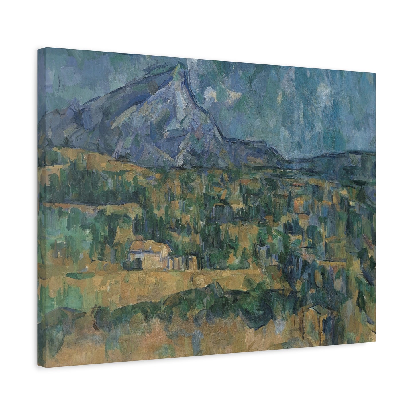 Cézanne, Paul - Mont Sainte-Victoire (1902) - Canvas Block, unframed