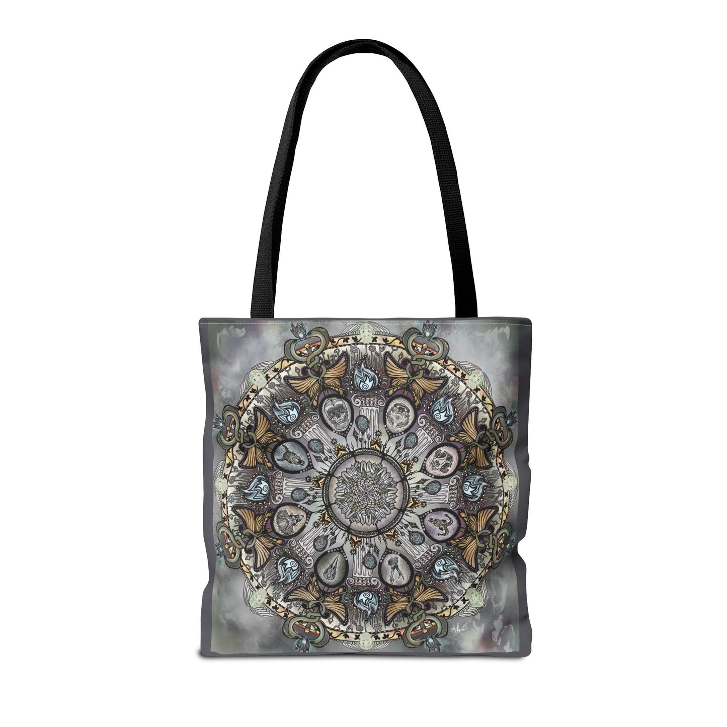 Memento Mori Mandala - Tote Bag