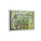 Morisot, Berthe - Eugene Manet on the Isle of Wight (1875) - Matte Canvas, Framed