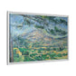 Cézanne, Paul - Mont Sainte-Victoire with Large Pine (1887) - Matte Canvas, Framed