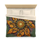 Pacio, Adam - Monarch Butterfly Mandala - Microfiber Duvet Cover
