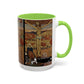 Gauguin, Paul - The Yellow Christ (1889) - Colorful Accent Mugs