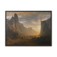Bierstadt, Albert - Looking Down Yosemite Valley (1865) - Matte Canvas, Framed