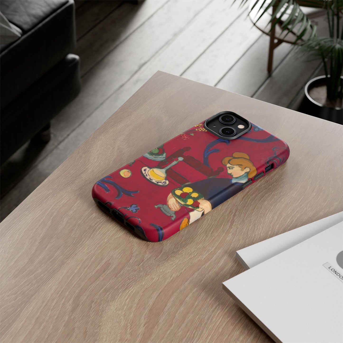 Matisse, Henri - The Dessert Harmony in Red (1893) - Tough Phone Cases