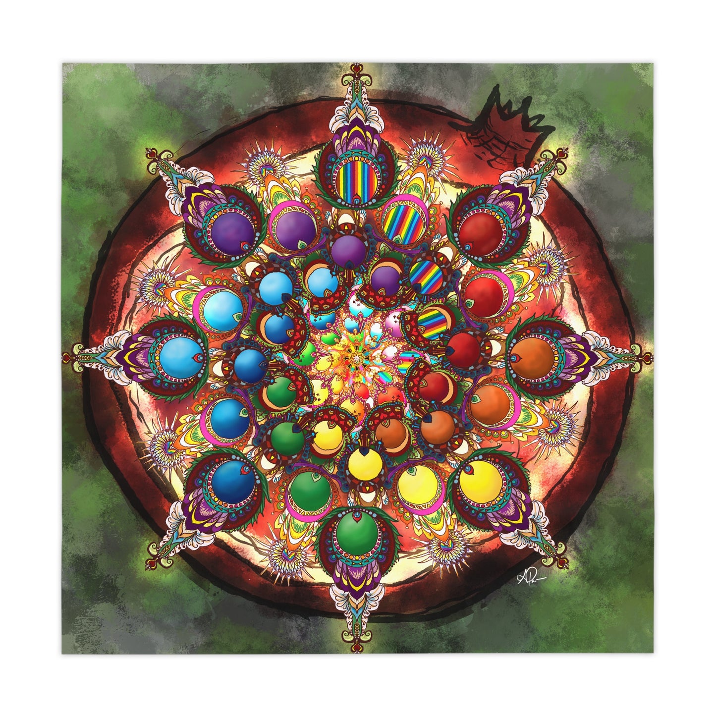 Seeds of Pride Mandala - Tablecloth