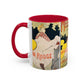 Toulouse-Lautrec, Henri - Moulin Rouge - La Goulue (1891) - Colorful Accent Mugs
