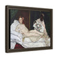 Manet, Édouard - Olympia (1870) - Matte Canvas, Framed