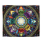 Mystic Jewel Mandala - Microfiber Duvet Cover