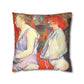 Toulouse-Lautrec, Henri - The Medical Inspection (1894) - Suede Square Pillowcase