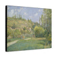 Pissarro, Camille - A Cowherd at Valhermeil, Auvers-sur-Oise (1874) - Canvas Block, unframed