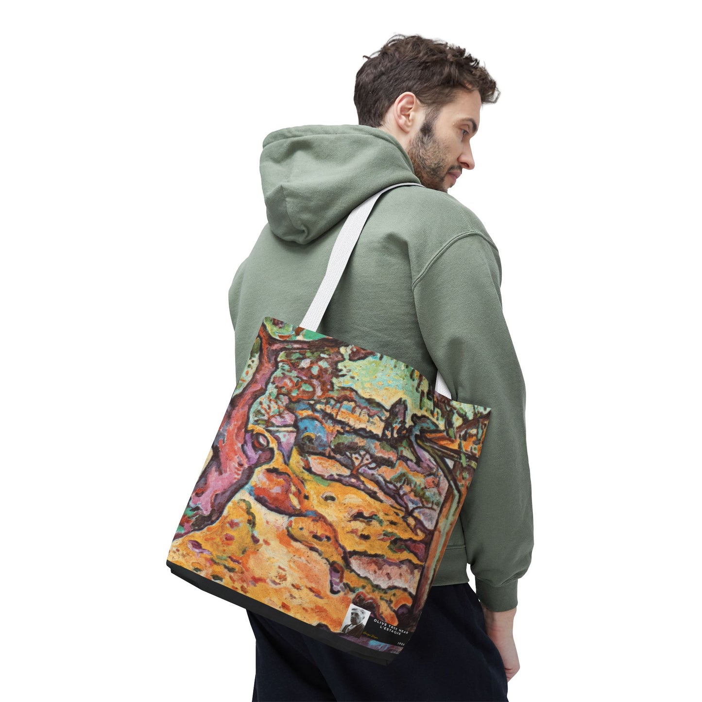 Braque, Georges - Olive Tree near L'Estaque (1906) - Tote Bag