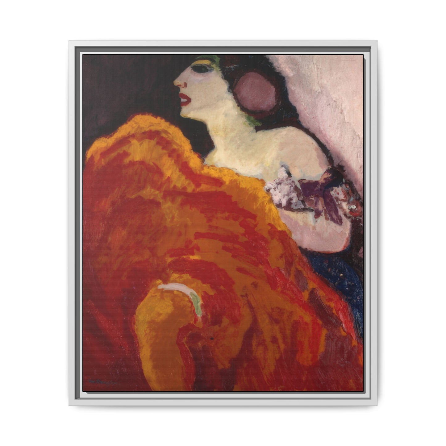 Van Dongen, Kees - The Red Dancer (1907) - Matte Canvas, Framed