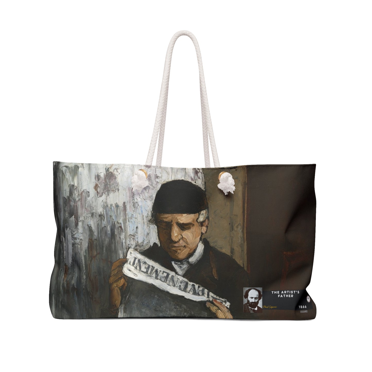 Cézanne, Paul - The Artist’s Father (1866) - Weekender Bag