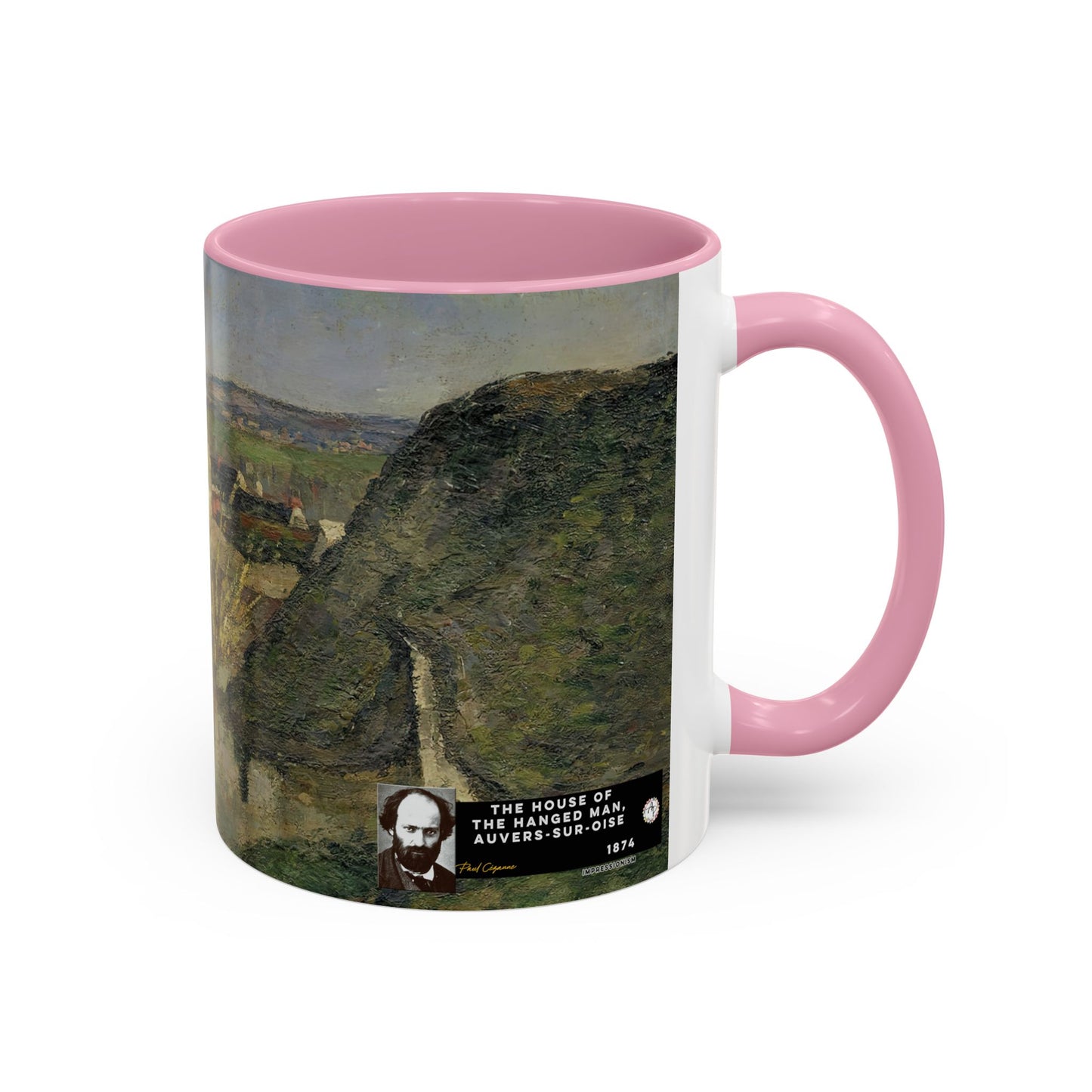 Cézanne, Paul - The House of the Hanged Man, Auvers-sur-Oise (1874) - Colorful Accent Mugs