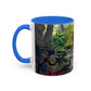 Ranson, Paul - The Lotus Bather (1906) - Colorful Accent Mugs