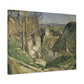 Cézanne, Paul - The House of the Hanged Man (1874) - Canvas Block, unframed