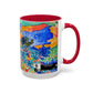 Derain, André - Mountains at Collioure (1905) - Colorful Accent Mugs