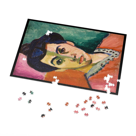 Matisse, Henri - The Green Stripe (1905) - 1000pc Jigsaw Puzzle