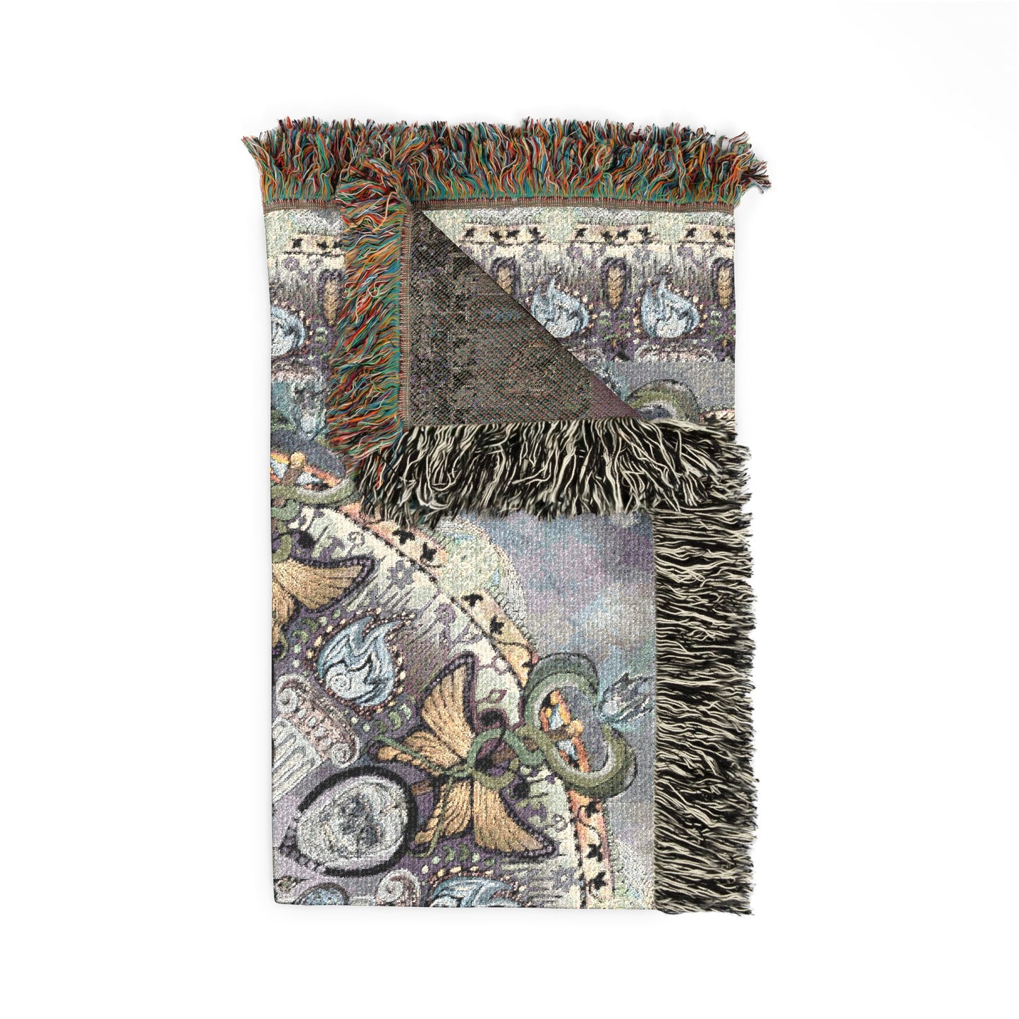 Pacio, Adam - Memento Mori Mandala - Woven Blanket