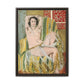 Matisse, Henri - Odalisque with Raised Arms (1923) - Matte Canvas, Framed