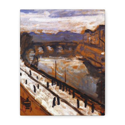Marquet, Albert - Quai des Grands-Augustins (1905) - Canvas Block, unframed