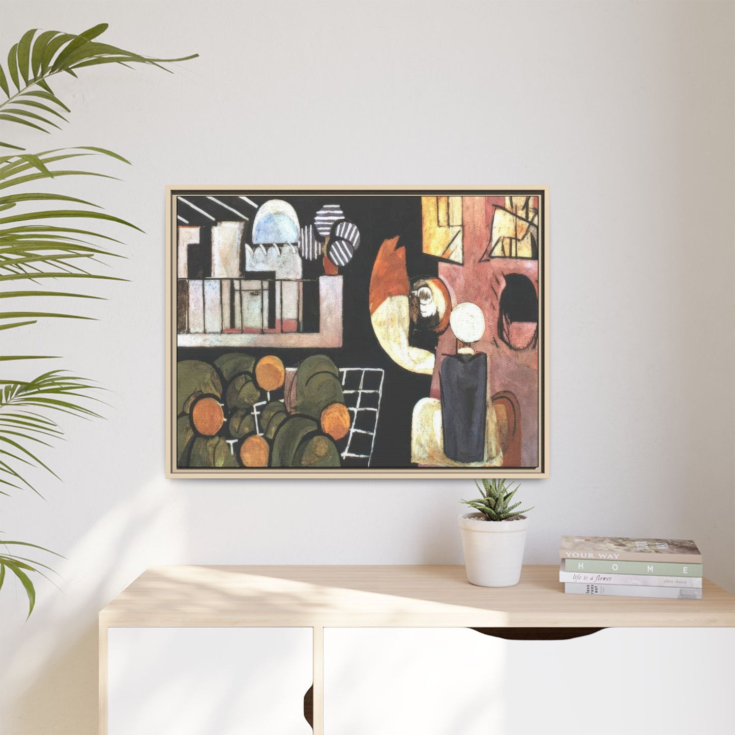 Matisse, Henri - The Moroccans (1916) - Matte Canvas, Framed