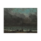 Courbet, Gustave - The Sea (1865) - Canvas Block, unframed