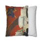 Gauguin, Paul - Vision of the Sermon (Jacob Wrestling with the Angel) (1888) - Suede Square Pillowcase