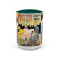 Toulouse-Lautrec, Henri - Moulin Rouge - La Goulue (1891) - Colorful Accent Mugs