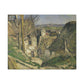 Cézanne, Paul - The House of the Hanged Man (1874) - Canvas Block, unframed