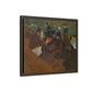 Toulouse-Lautrec, Henri - At the Moulin Rouge (1892) - Matte Canvas, Framed