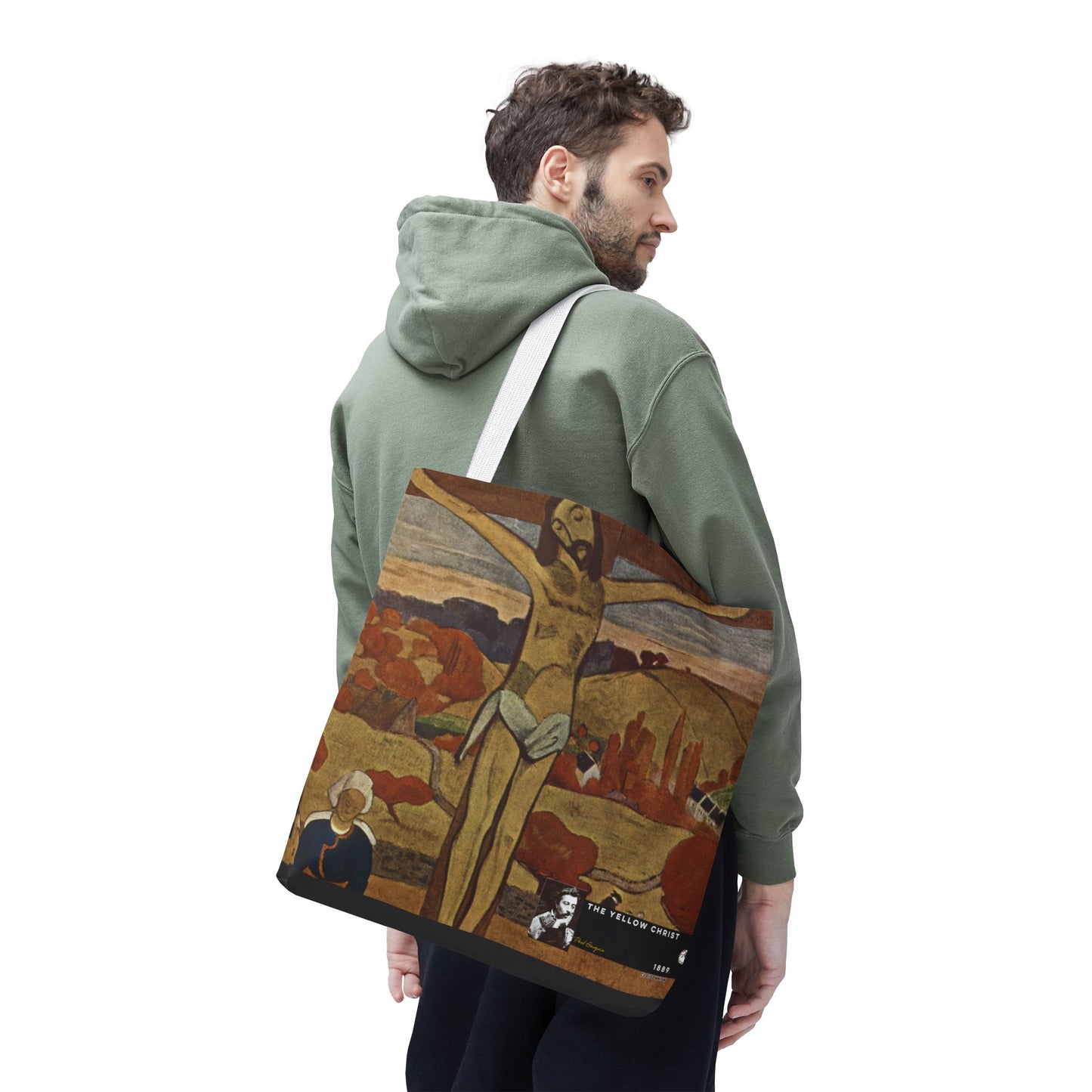 Gauguin, Paul - The Yellow Christ (1889) - Tote Bag