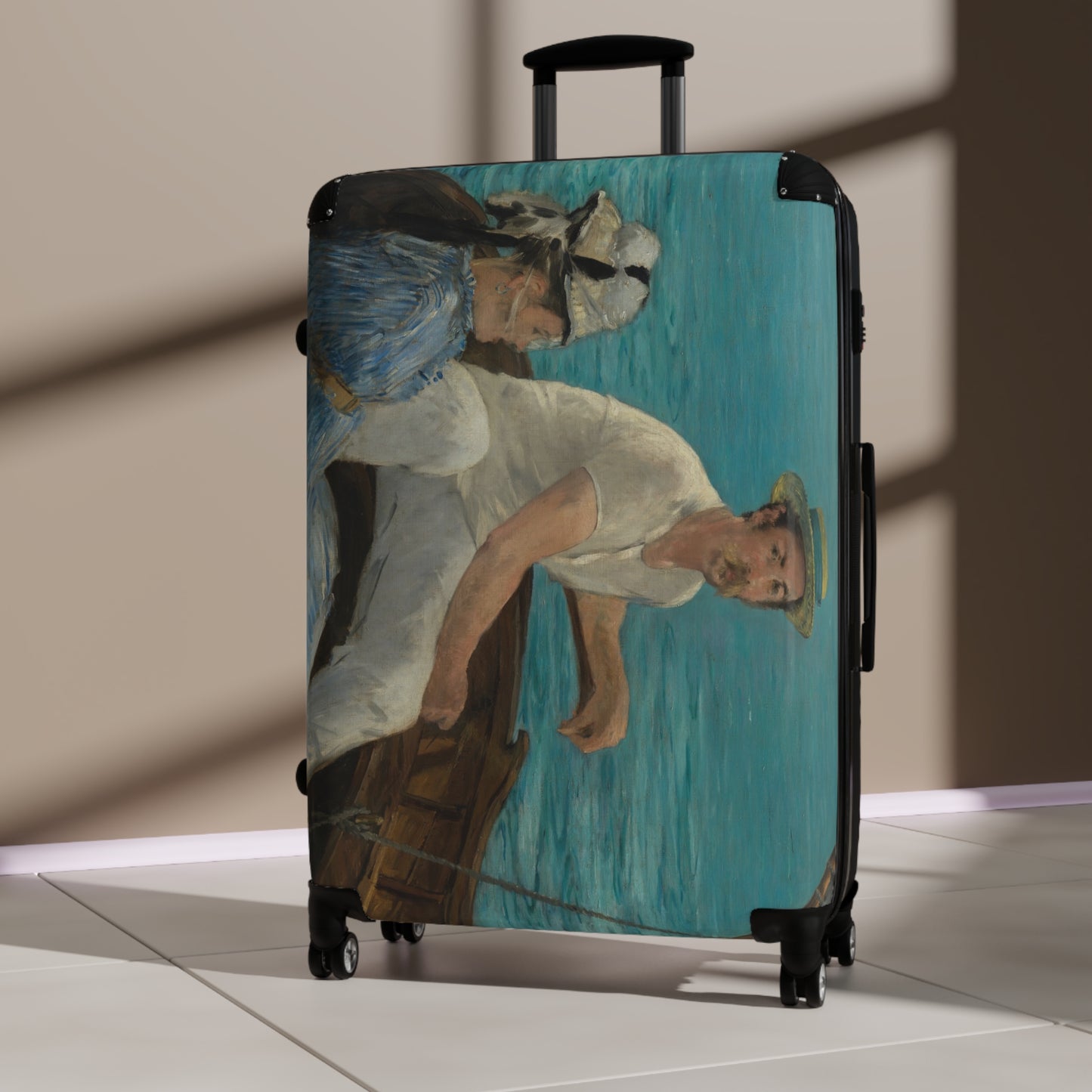 Manet, Édouard - Boating (1874) - Suitcase