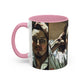Courbet, Gustave - The Desperate Man (1843) - Colorful Accent Mugs