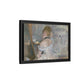 Morisot, Berthe - Woman at Her Toilette (1880) - Matte Canvas, Framed