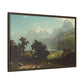Bierstadt, Albert - Lake Lucerne (1858) - Matte Canvas, Framed