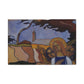 Filiger, Charles - Virgin and Two Angels (1895) - Canvas Block, unframed