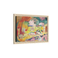 Matisse, Henri - The Joy of Life (1905) - Matte Canvas, Framed