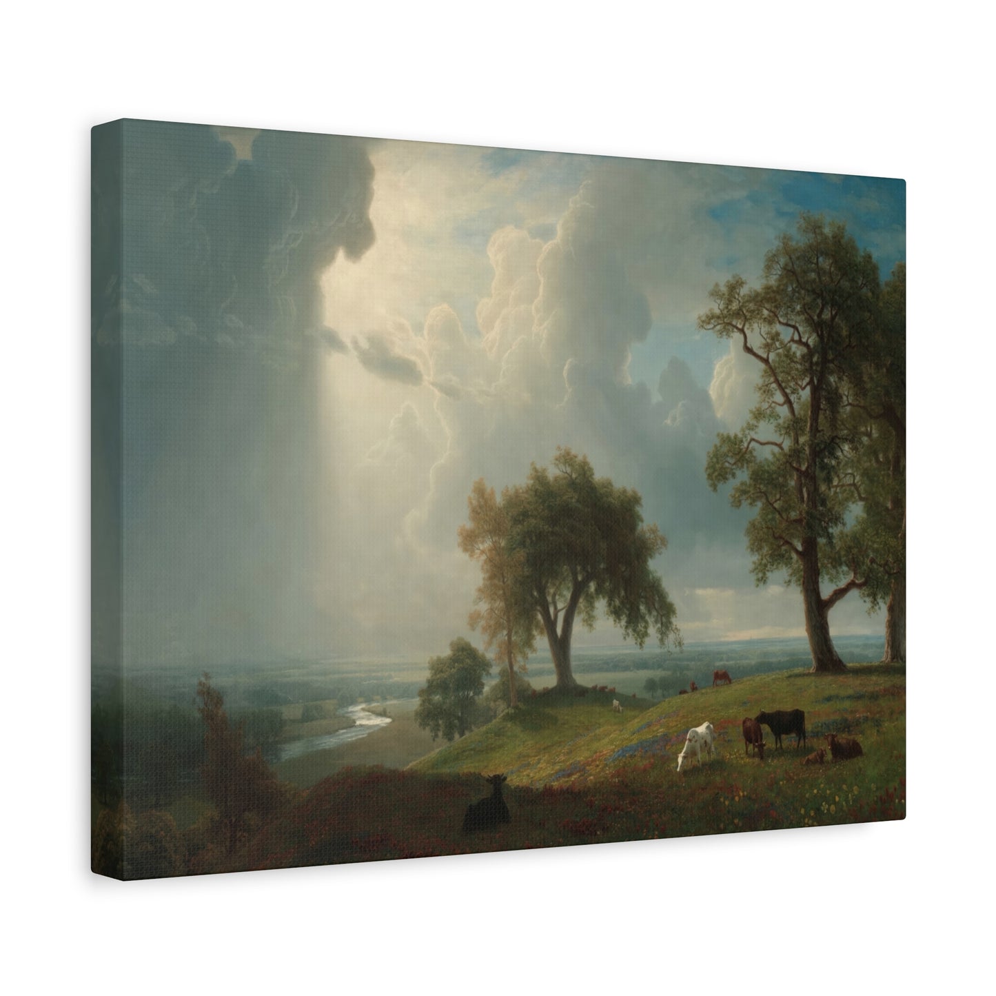 Bierstadt, Albert - California Spring (1875) - Canvas Block, unframed