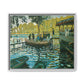 Monet, Claude - La Grenouillere (1869) - Matte Canvas, Framed