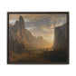 Bierstadt, Albert - Looking Down Yosemite Valley (1865) - Matte Canvas, Framed