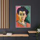 Matisse, Henri - The Green Stripe (1905) - Matte Canvas, Framed