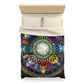Pacio, Adam - Mystic Jewel Mandala - Microfiber Duvet Cover