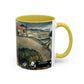Cézanne, Paul - A Modern Olympia (1874) - Colorful Accent Mugs