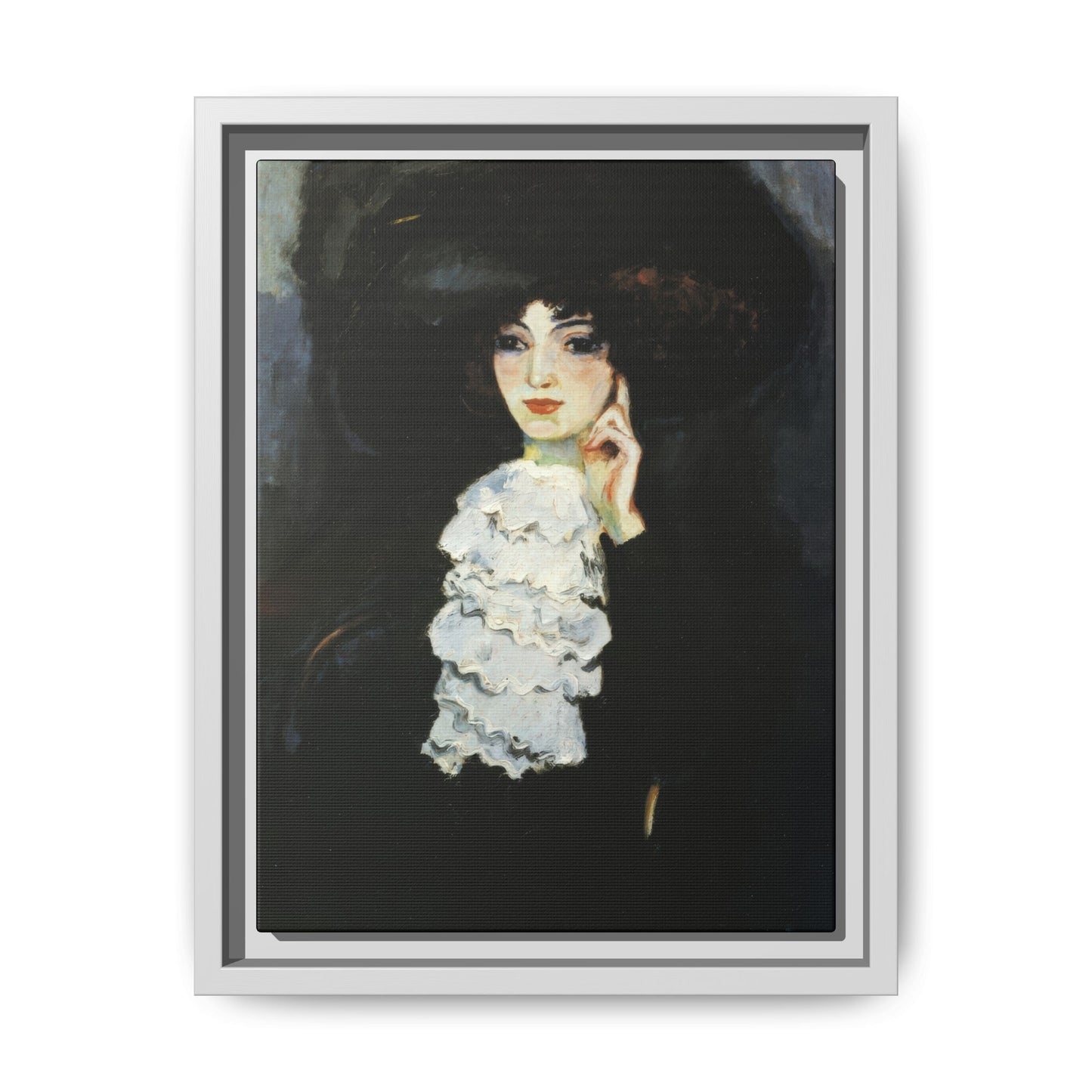 Van Dongen, Kees - Woman with Frill (1905) - Matte Canvas, Framed