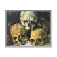 Cézanne, Paul - Pyramid of Skulls (1901) - Matte Canvas, Framed