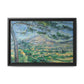 Cézanne, Paul - Mont Sainte-Victoire with Large Pine (1887) - Matte Canvas, Framed