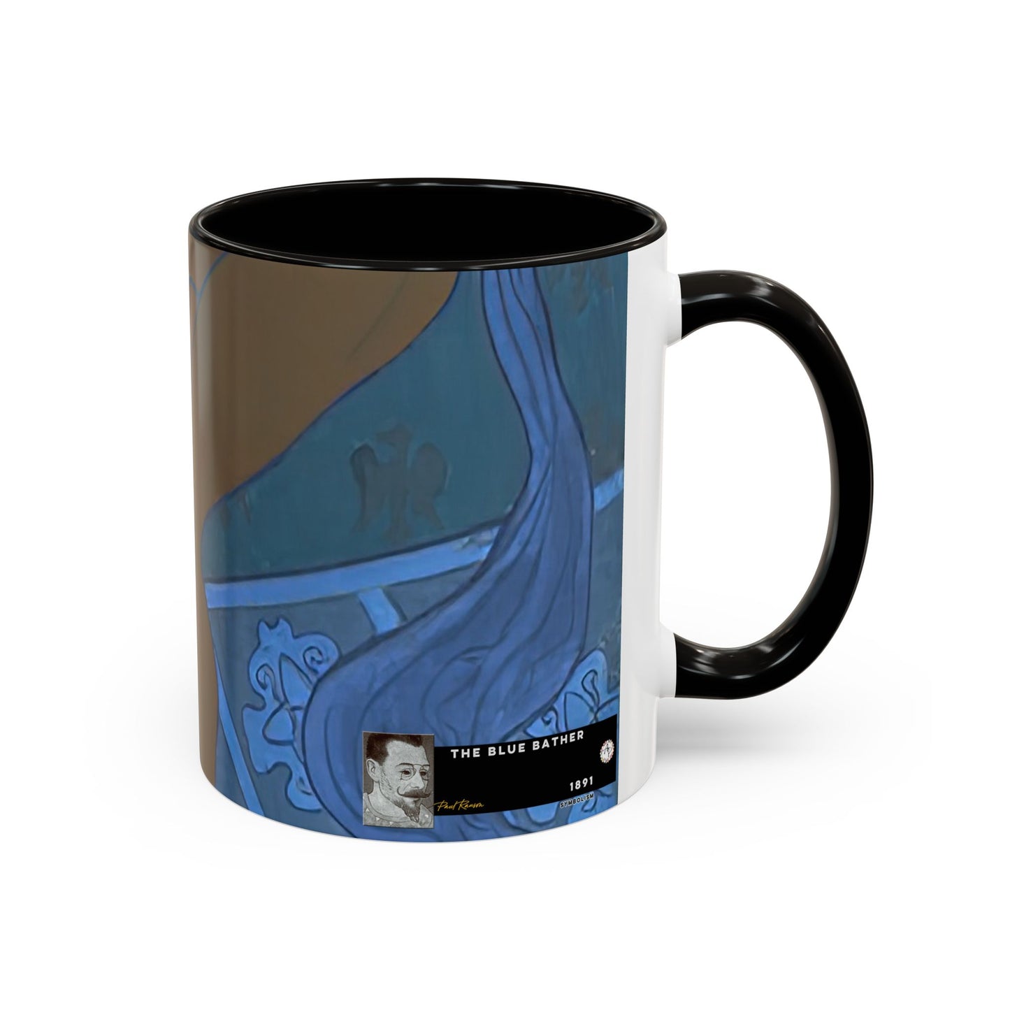 Ranson, Paul - The Blue Bather (1891) - Colorful Accent Mugs