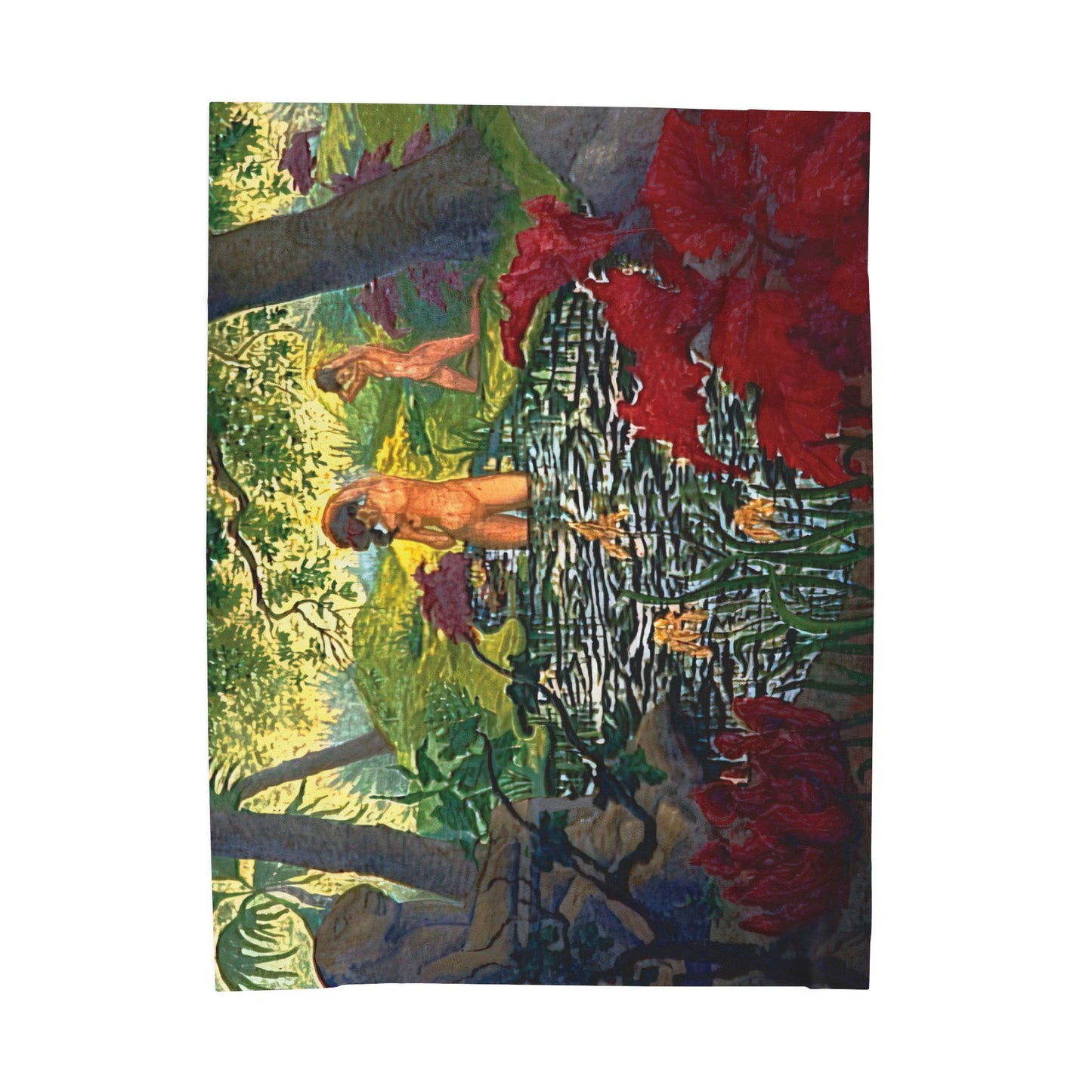 Ranson, Paul - The Lotus Bather (1906) - Velveteen Plush Blanket
