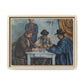 Cézanne, Paul - The Card Players (1892) - Matte Canvas, Framed